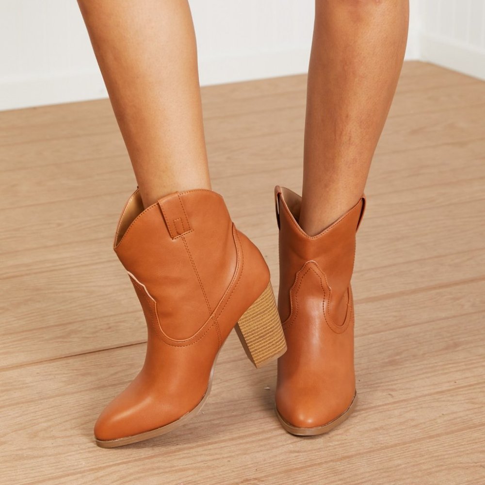 East Lion Corp Times Are Changing Cowboy Booties